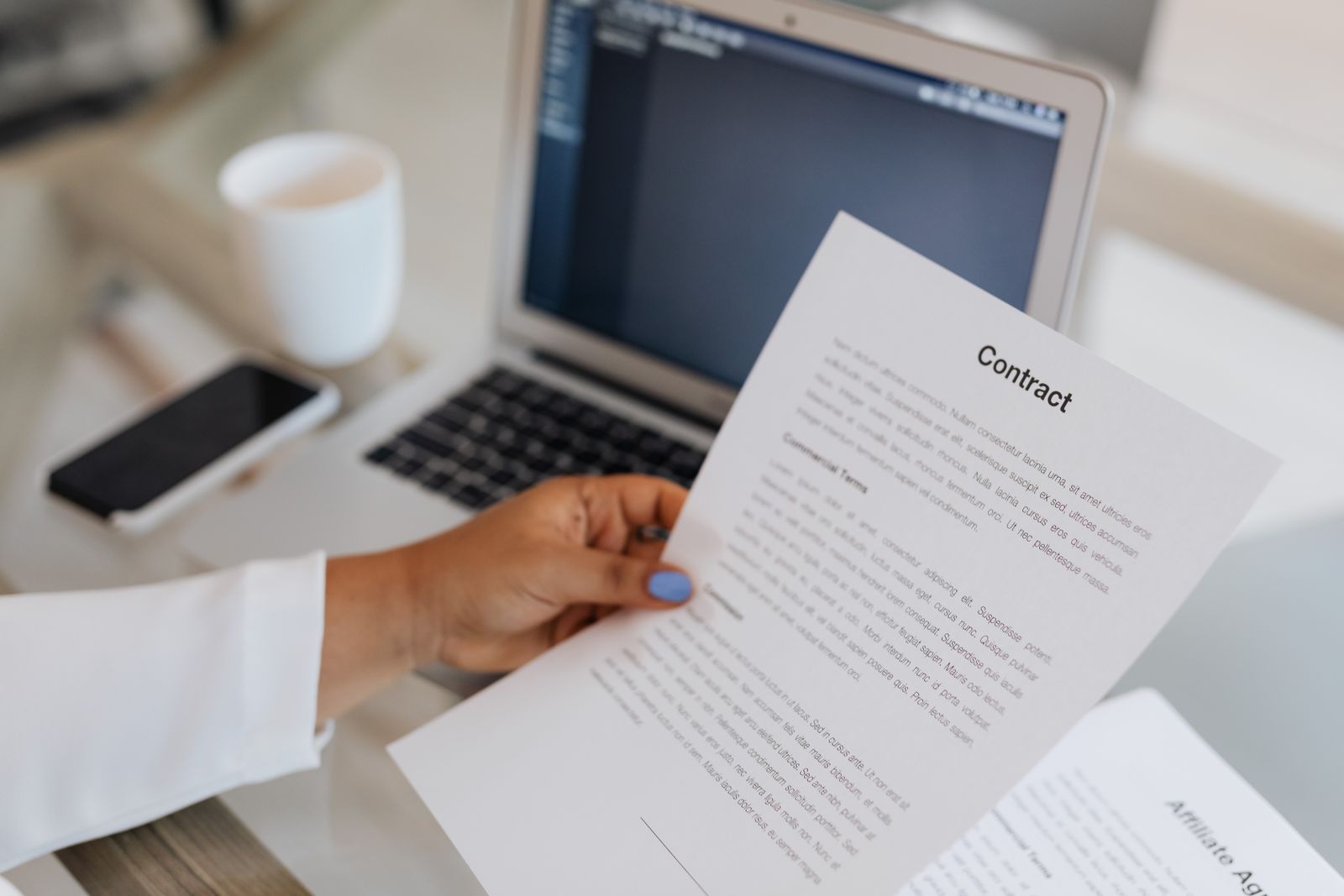 Software contracts and agreements gathered for the renewal audit