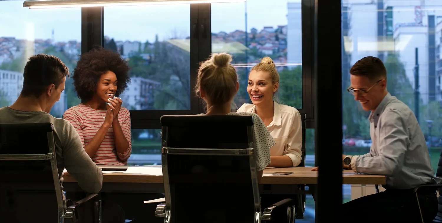 Procuriva procurement specialists working with a client finance team